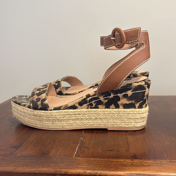 Steven by Steve Madden Kippie Ankle Strap Espadrille Wedge Sandals Size 8.5M - Picture 7 of 11